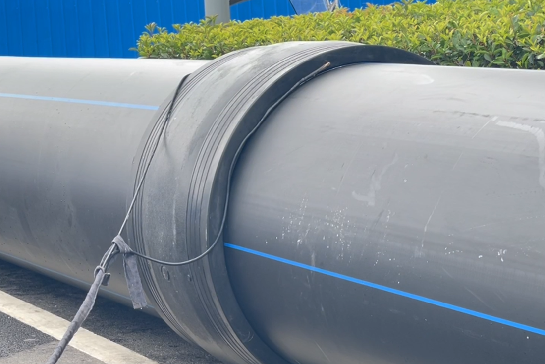 豪家管：鋼絲網(wǎng)骨架復合管DN1000電熔焊接教程（PE管生產(chǎn)廠家實拍）